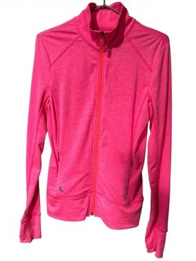 LOLË athletica Hot Pink Zip-up Jacket